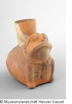 Gefäß in Form eines Frosches Bild1